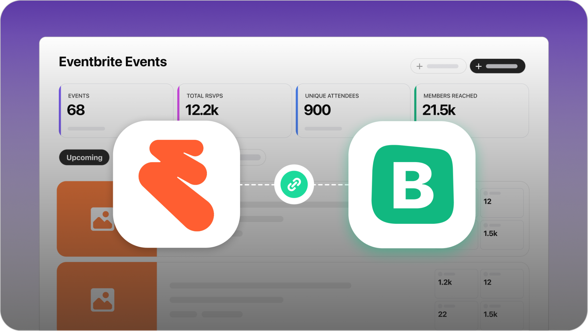 Eventbrite integration preview